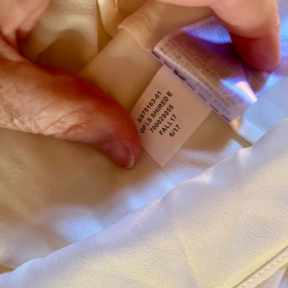 🔥Banana Republic x Olivia Palermo Poet Blouse🔥 NWT - Picture 11 of 13